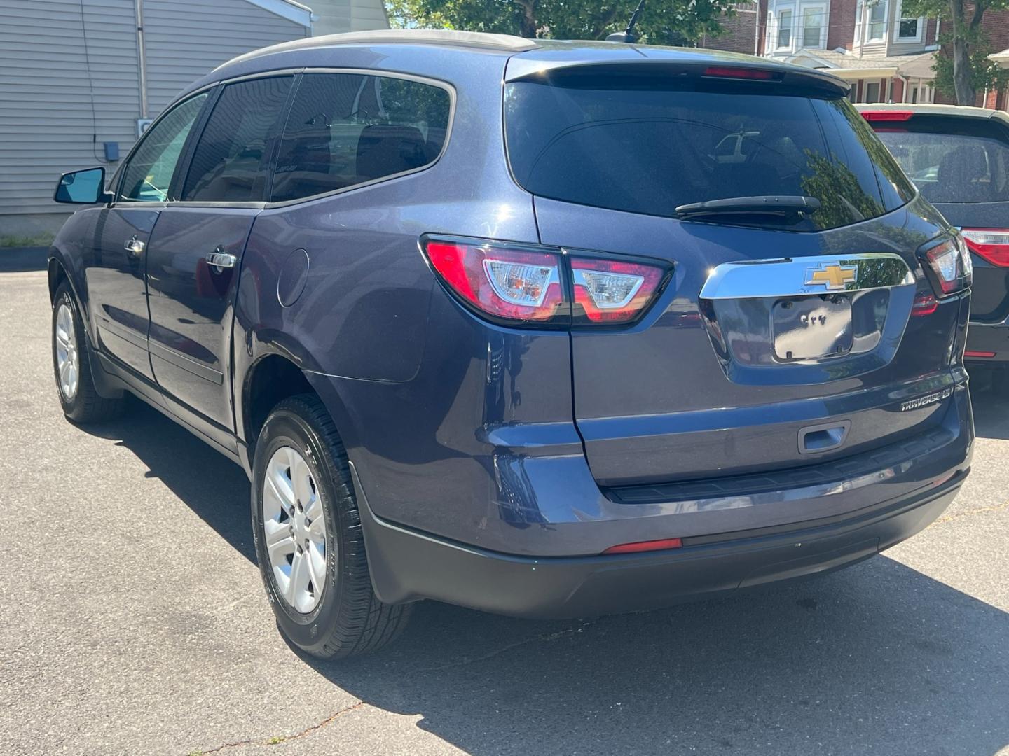 2013 Blue /gray Chevrolet Traverse (1GNKRFED4DJ) , located at 1018 Brunswick Ave, Trenton, NJ, 08638, (609) 989-0900, 40.240086, -74.748085 - Photo#14